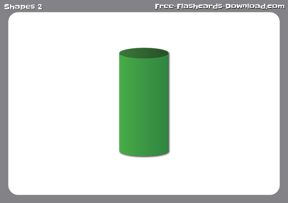 3d Shapes Flashcards, Page 7