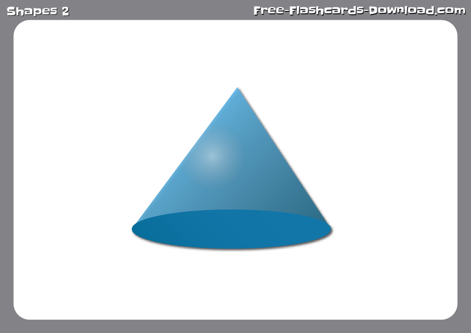 3d Shapes Flashcards, Page 8