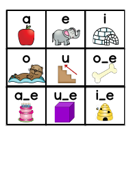Phonics Flashcards - 42 Letter Combinations, Page 2
