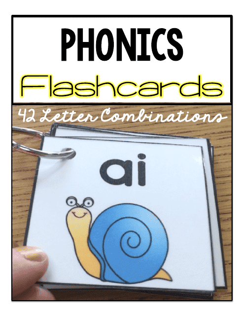Phonics Flashcards - 42 Letter Combinations Download Pdf