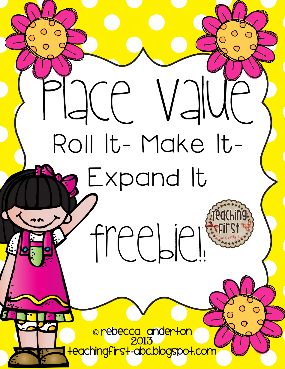 Addition Math Facts Activity Sheet: Roll It, Make It, Exapand It, Page 3