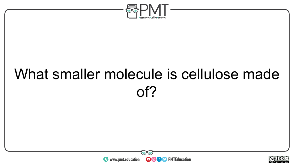 Cie Biology Igcse Flashcards - Biological Molecules, Page 10