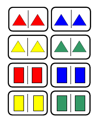 Shape/Color Dominoes, Page 3