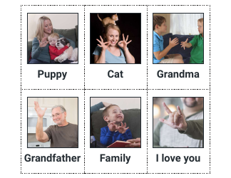 Baby Sign Language Flashcards, Page 3