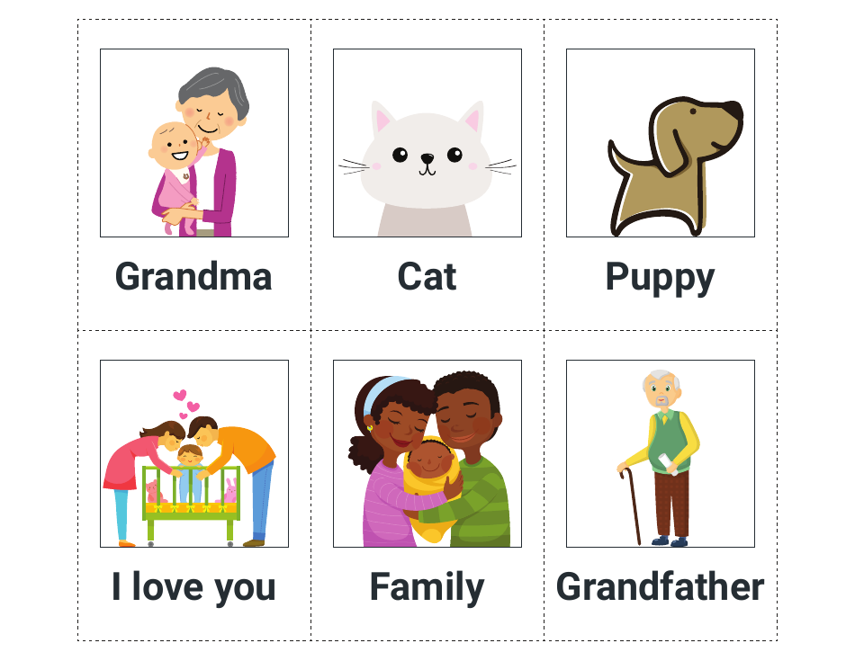 Baby Sign Language Flashcards, Page 4