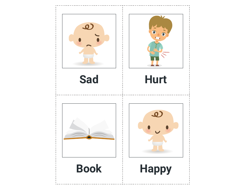 Baby Sign Language Flashcards, Page 6