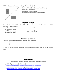 Sixth Grade Summer Math Program, Page 2