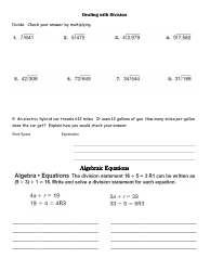 Sixth Grade Summer Math Program, Page 6