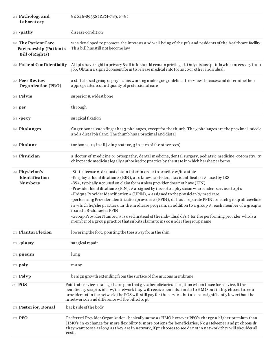 Cbcs Exam Study Flashcards, Page 15