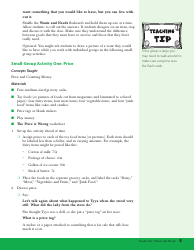 Money Counting Flashcards - Wants and Needs, Page 5