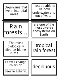 Biology Flash Cards, Page 5