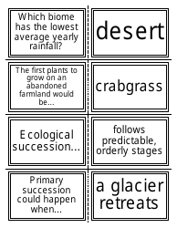 Biology Flash Cards, Page 8