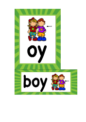 Phoneme Flashcards - Oy, OA &amp; Qu, Page 4