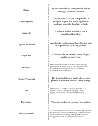 Biology Terms Flashcards, Page 12