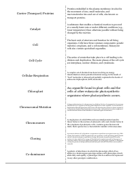 Biology Terms Flashcards, Page 3