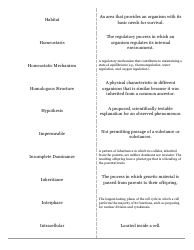 Biology Terms Flashcards, Page 9