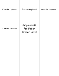 Piano Keys Flashcards, Page 7