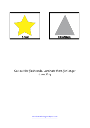 Shapes Flashcards, Page 2