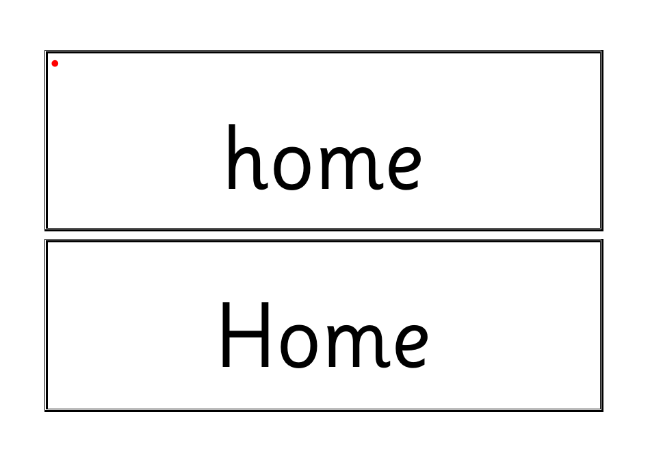 English Words Flashcards - Home and School, Page 28