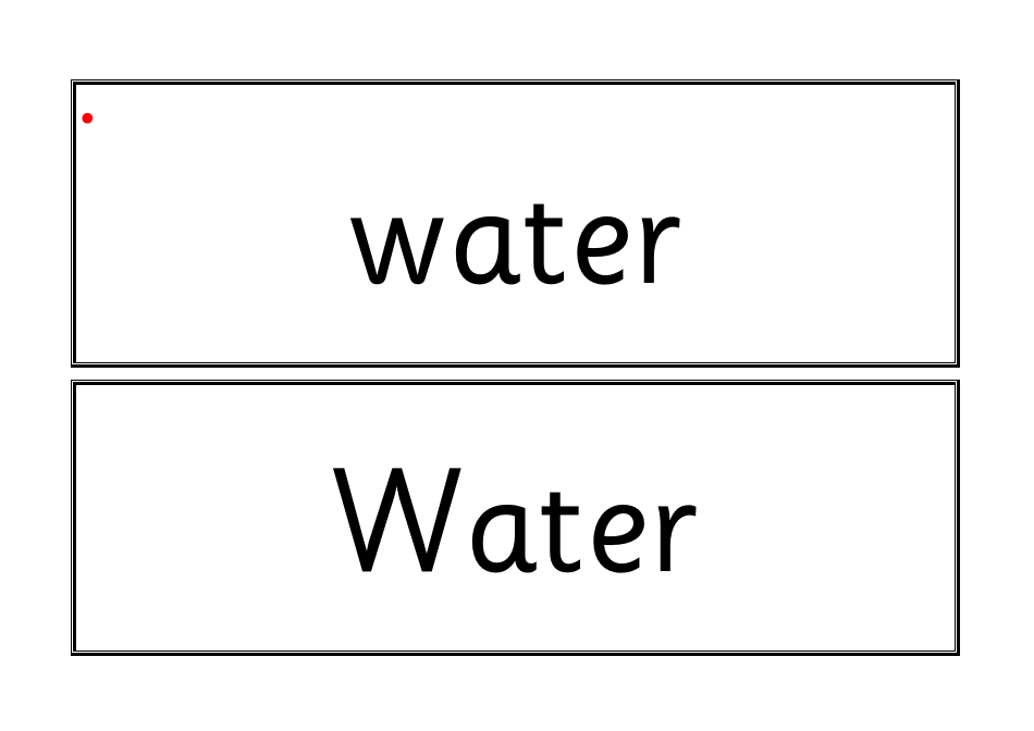 English Words Flashcards - Home and School, Page 35