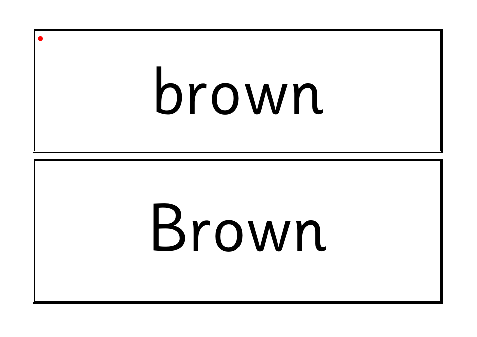 English Words Flashcards - Home and School, Page 38