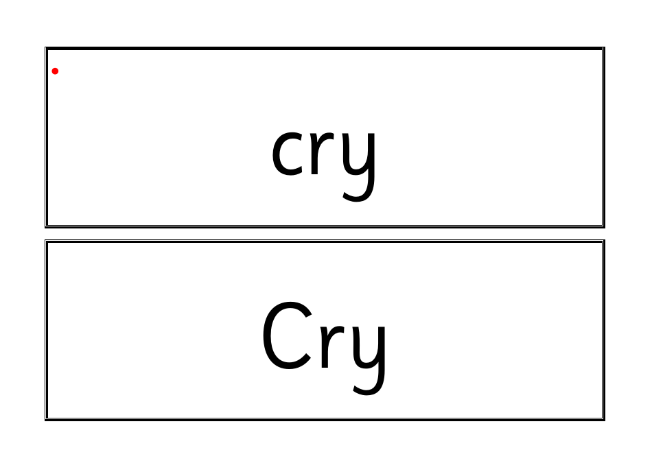 English Words Flashcards - Home and School, Page 9