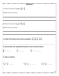 Rising Fifth Grade Math Summer Packet, Page 18
