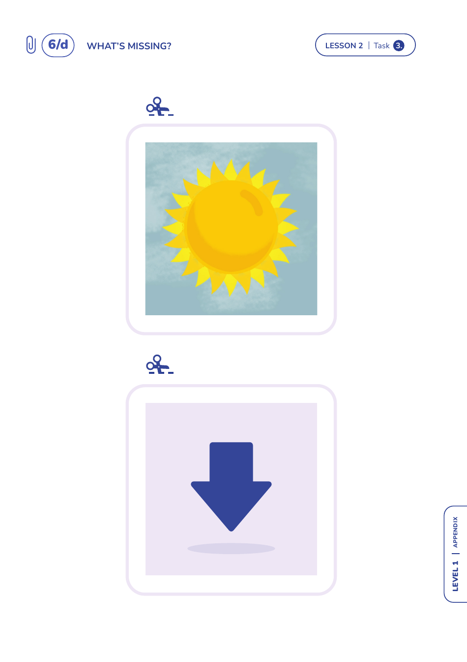 Nature, Time and Weather, Directions Lessons - Itsy Bitsy Spider, Page 25