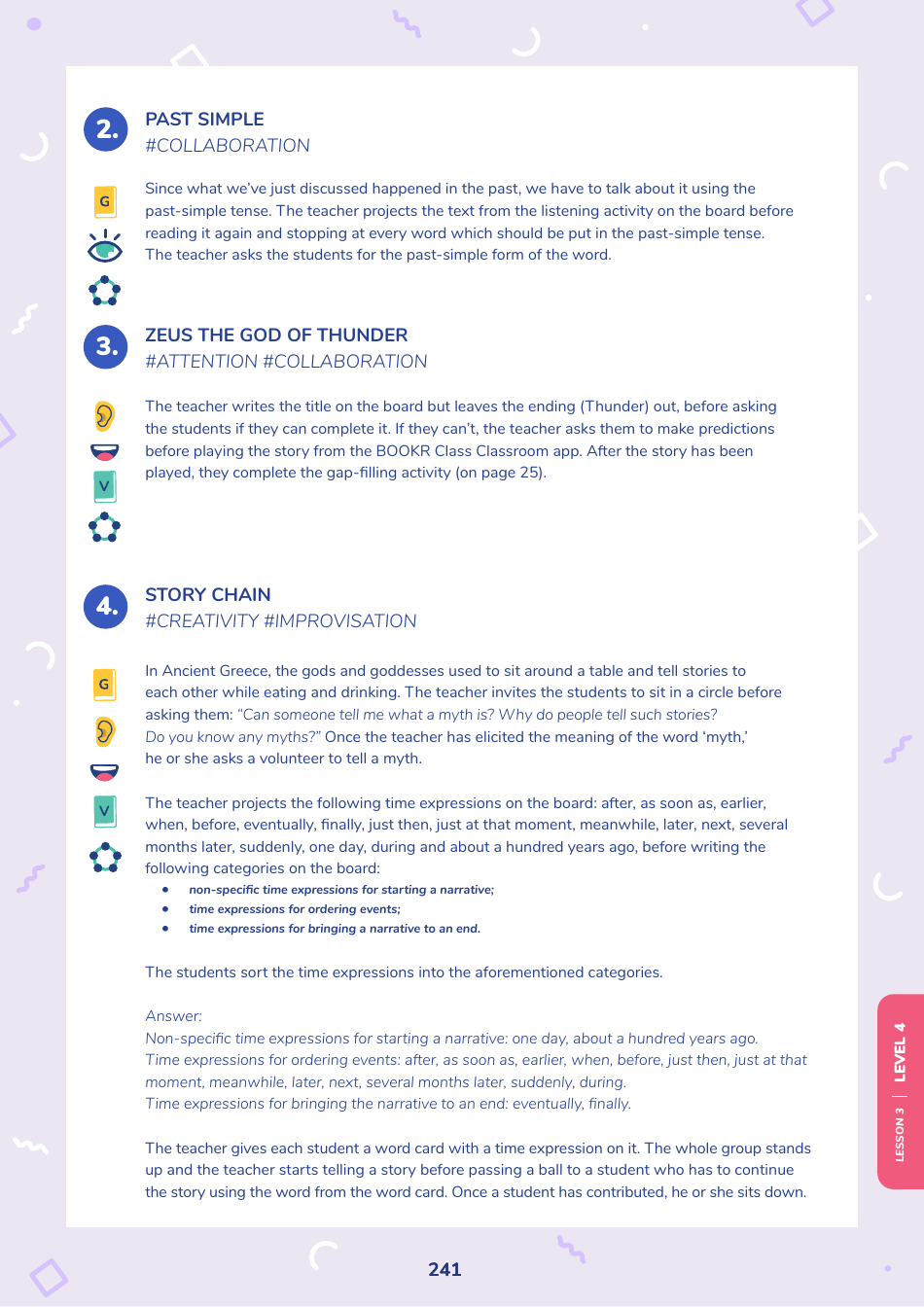 Nature, Time and Weather, Directions Lessons - Itsy Bitsy Spider, Page 38