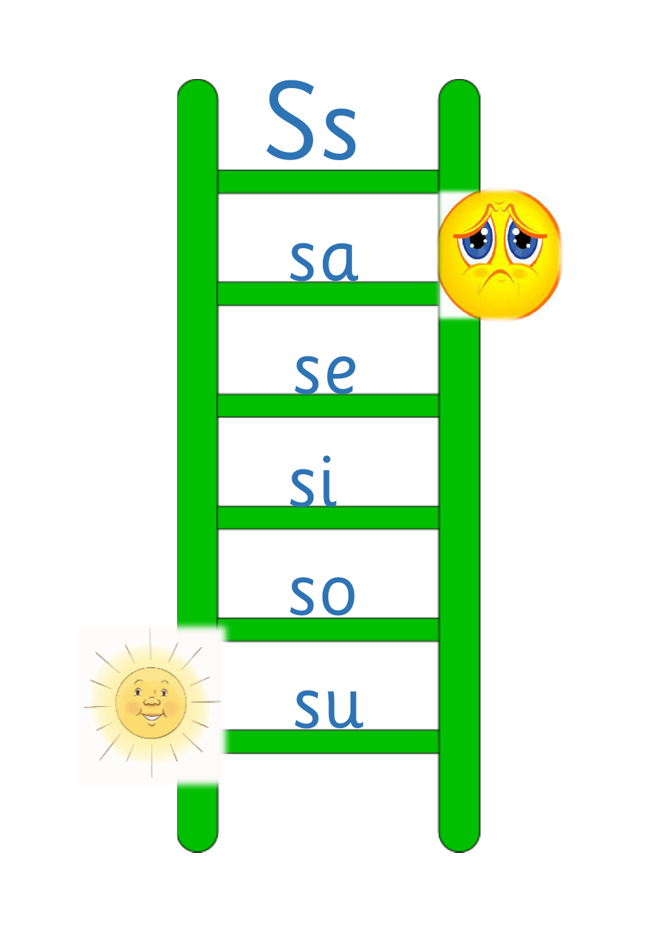 Vowels Blend Ladder Flashcards, Page 15