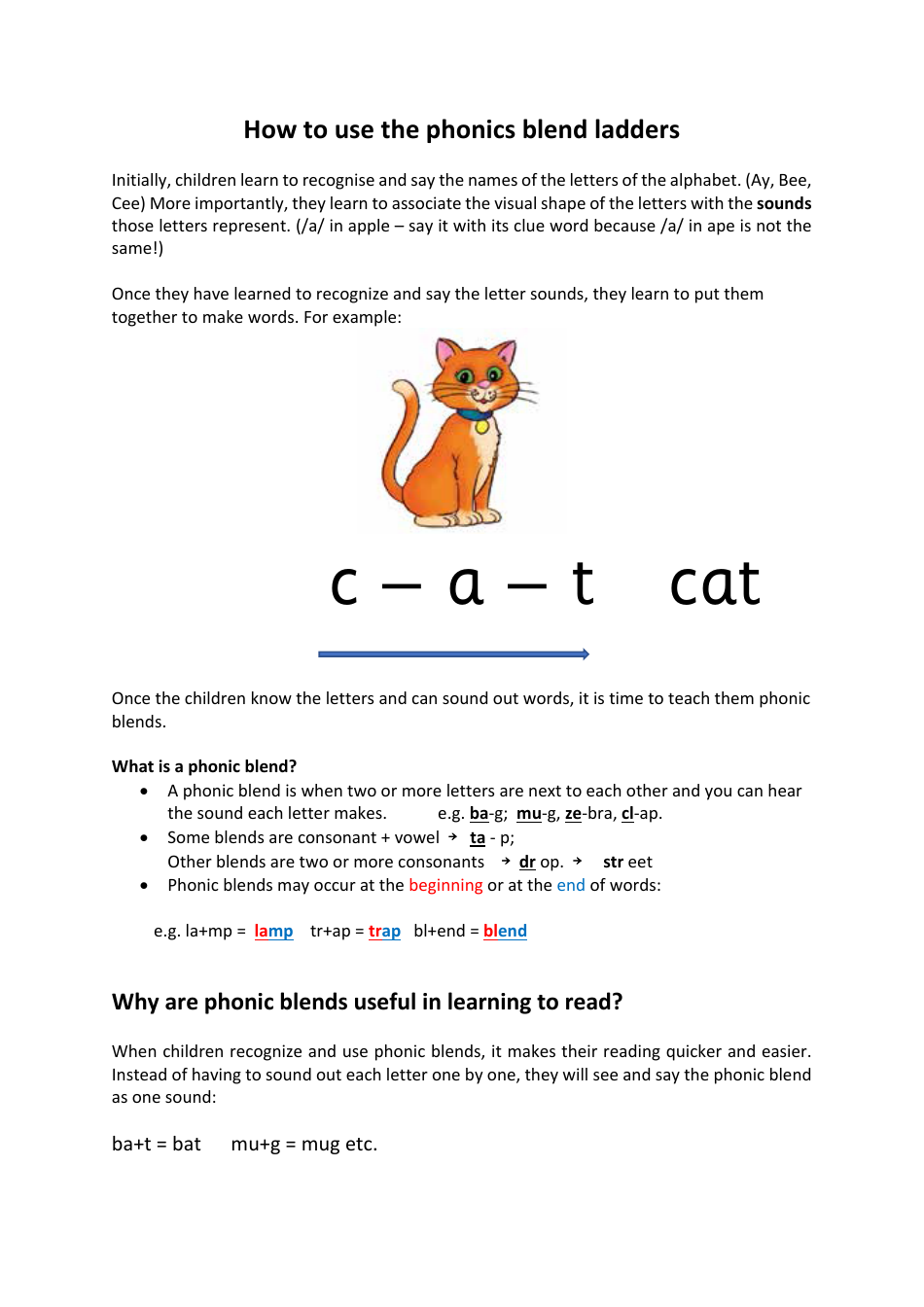 Vowels Blend Ladder Flashcards, Page 22