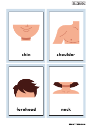 Body Parts Flashcards for Speech Therapy, Page 4
