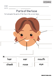 Body Parts Flashcards for Speech Therapy, Page 8