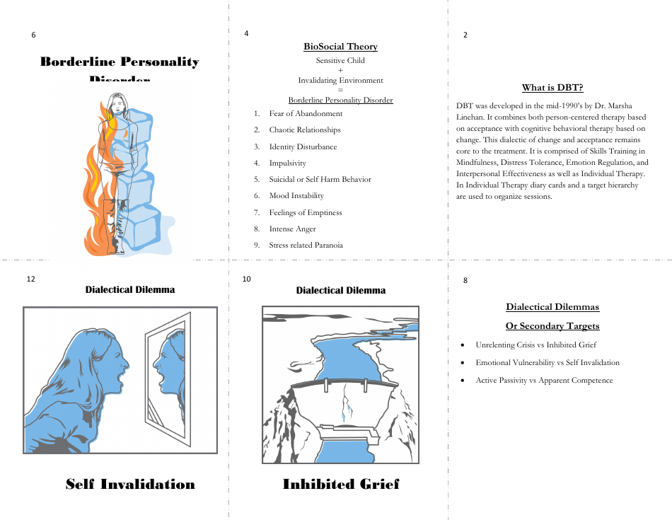 Dialectical Behavior Therapy Flash Cards, Page 4