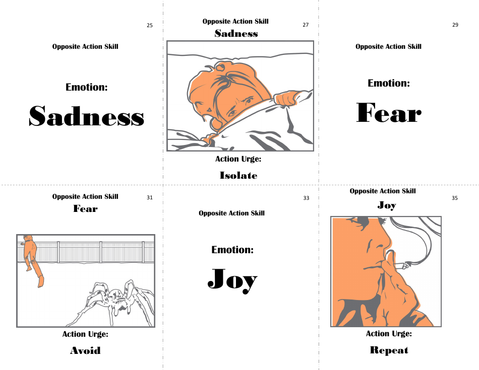 Dialectical Behavior Therapy Flash Cards, Page 7