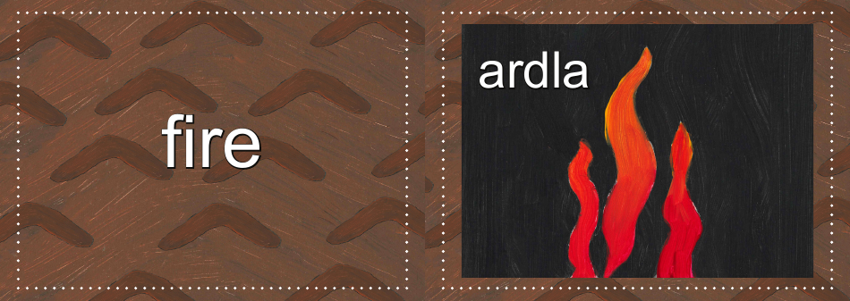 Adnyamathanha Language Flashcards, Page 25