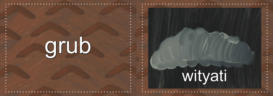 Adnyamathanha Language Flashcards, Page 28