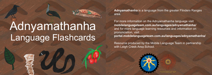 Adnyamathanha Language Flashcards, Page 2