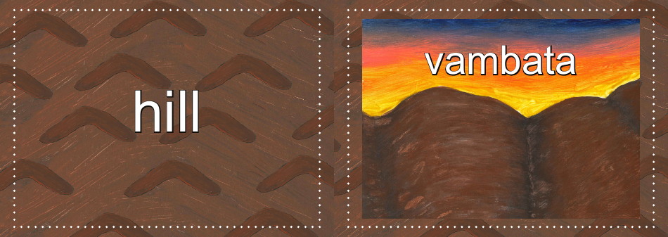 Adnyamathanha Language Flashcards, Page 30