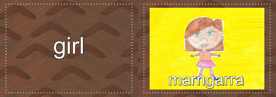 Adnyamathanha Language Flashcards, Page 33