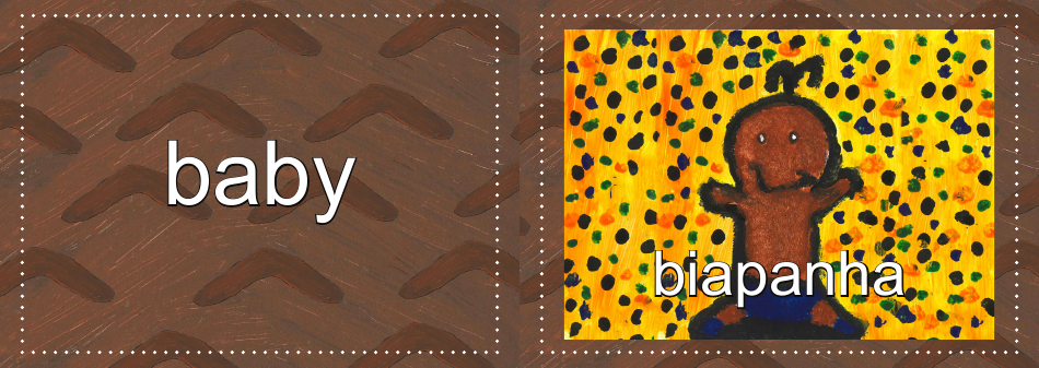 Adnyamathanha Language Flashcards, Page 36