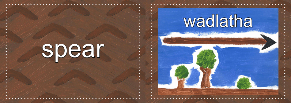 Adnyamathanha Language Flashcards, Page 3