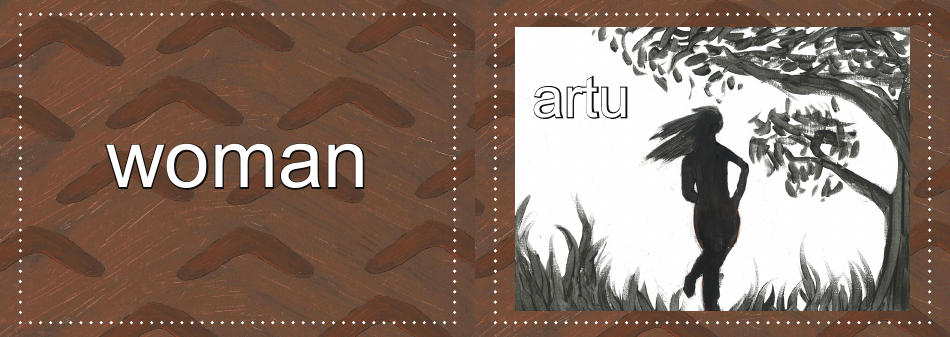 Adnyamathanha Language Flashcards, Page 44