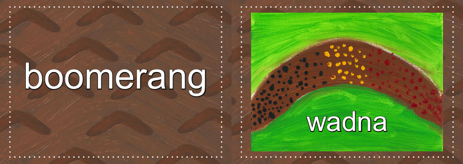 Adnyamathanha Language Flashcards, Page 4