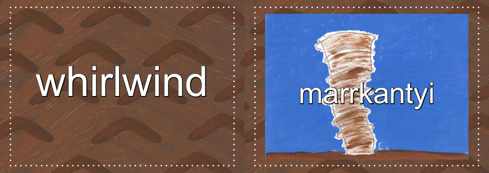 Adnyamathanha Language Flashcards, Page 9