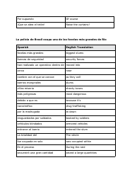 Spanish Vocabuary Flashcards, Page 2