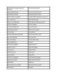 Spanish Vocabuary Flashcards, Page 4