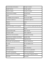 Spanish Vocabuary Flashcards, Page 6