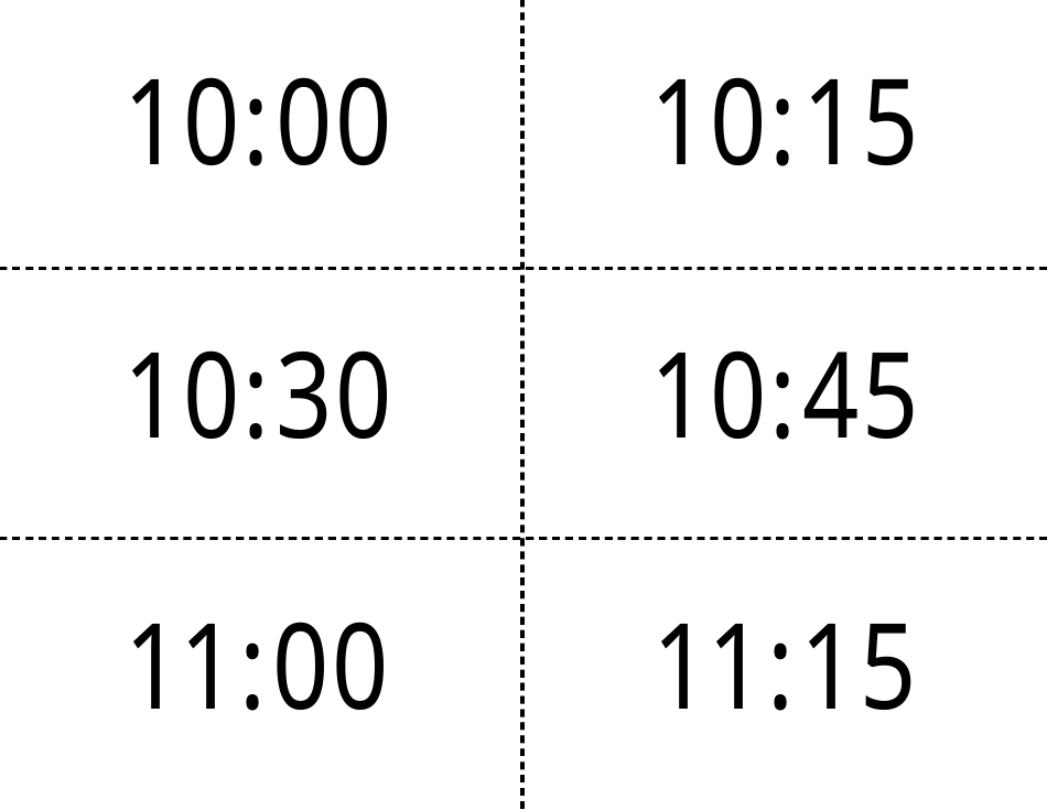 Time Flashcards, Page 14