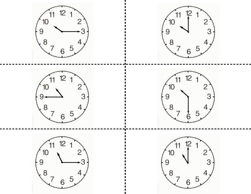 Time Flashcards, Page 15